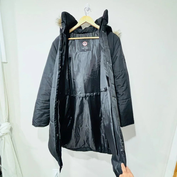 FEN-NELLI  Black winter coat - Picture 11 of 16